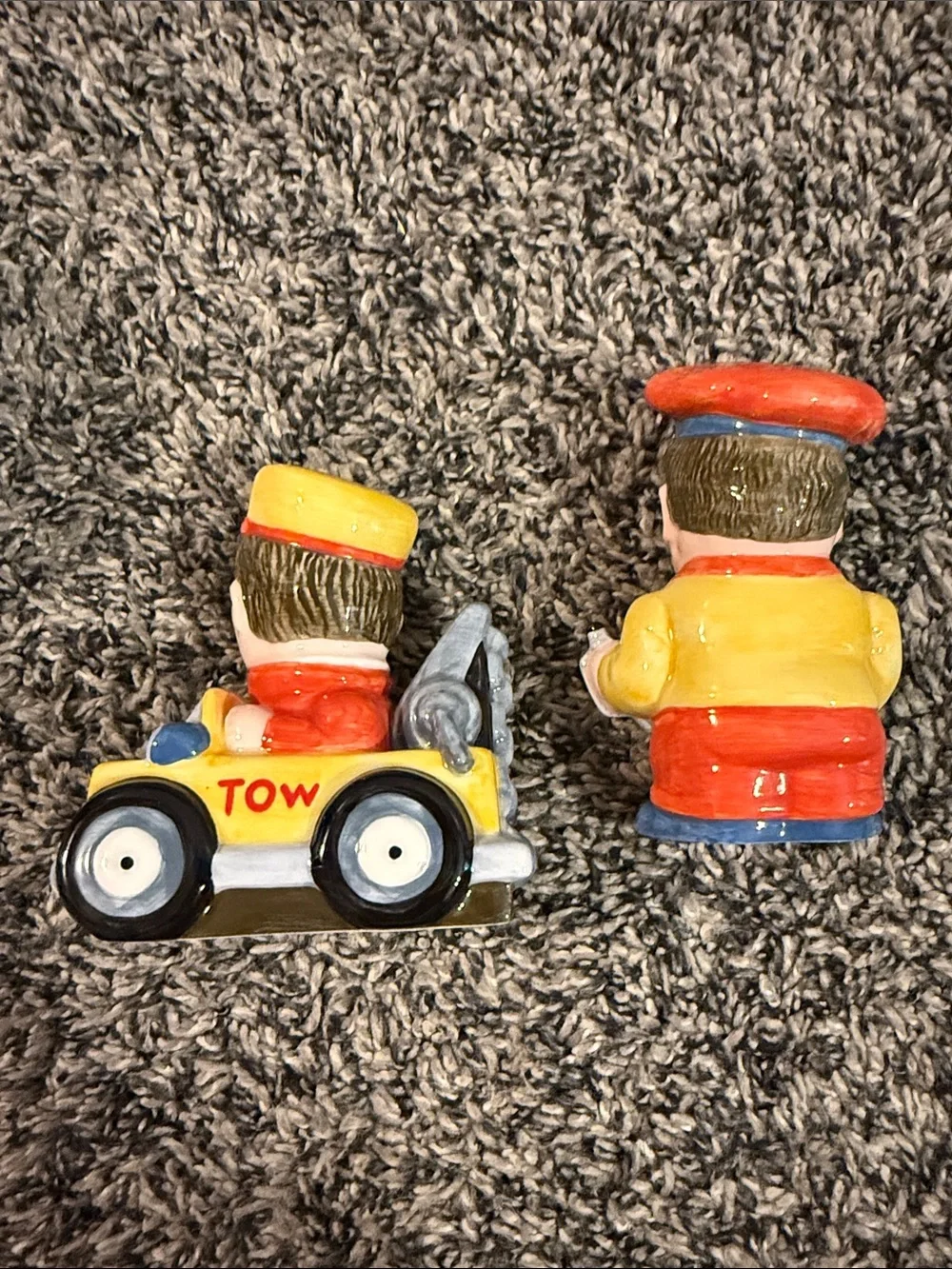 Vintage Department 56 Brunch Buddies Pop’s Garage Butter Dish & Shakers